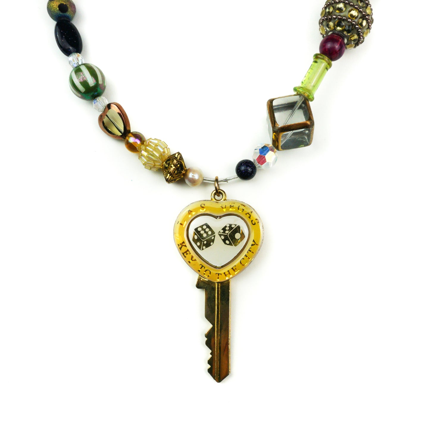Key to the City Keychain Necklace