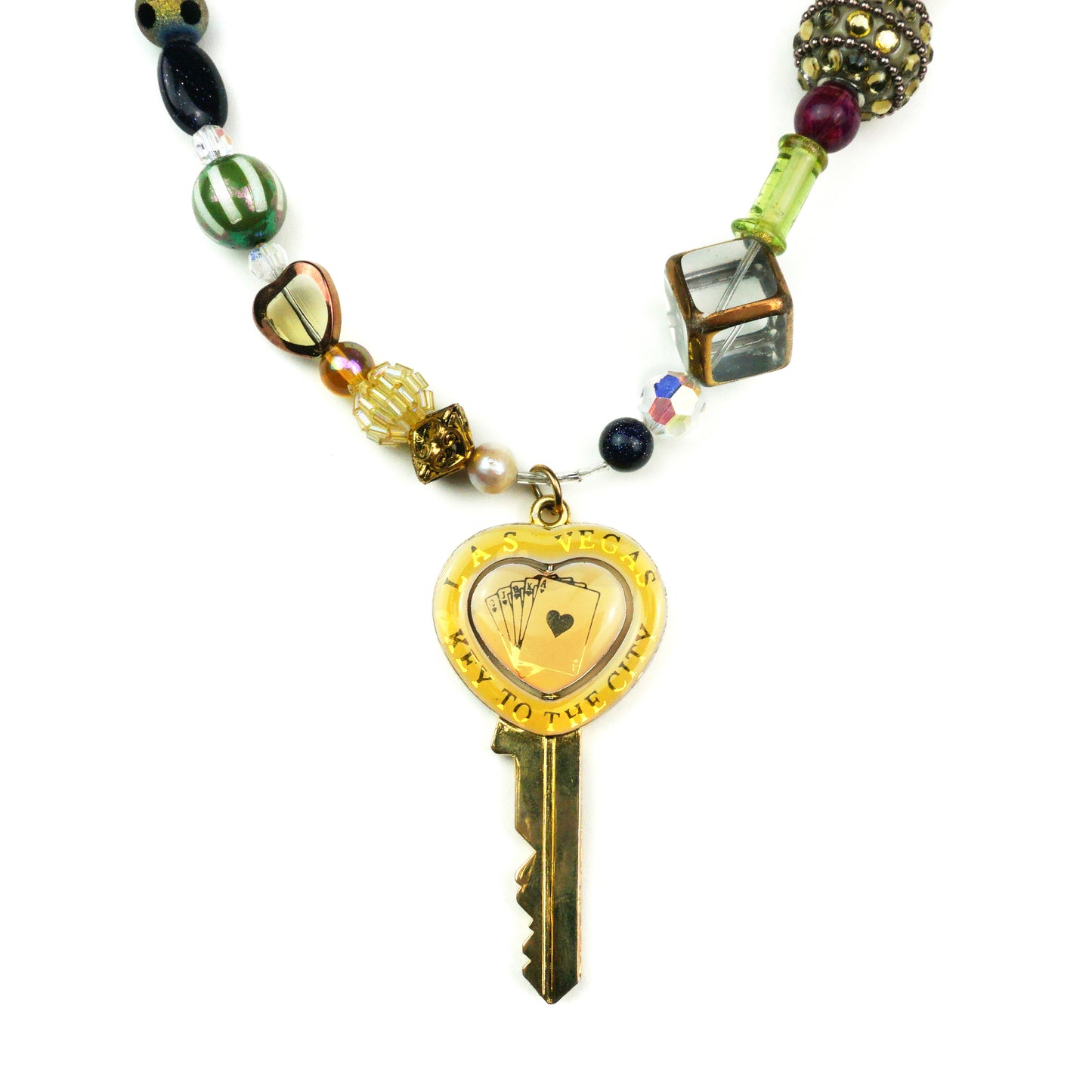 Key to the City Keychain Necklace