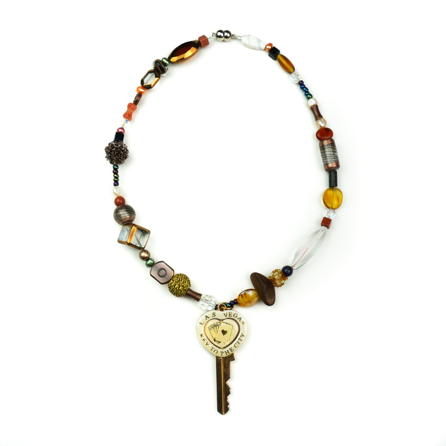 Key to the City 2 Keychain Necklace
