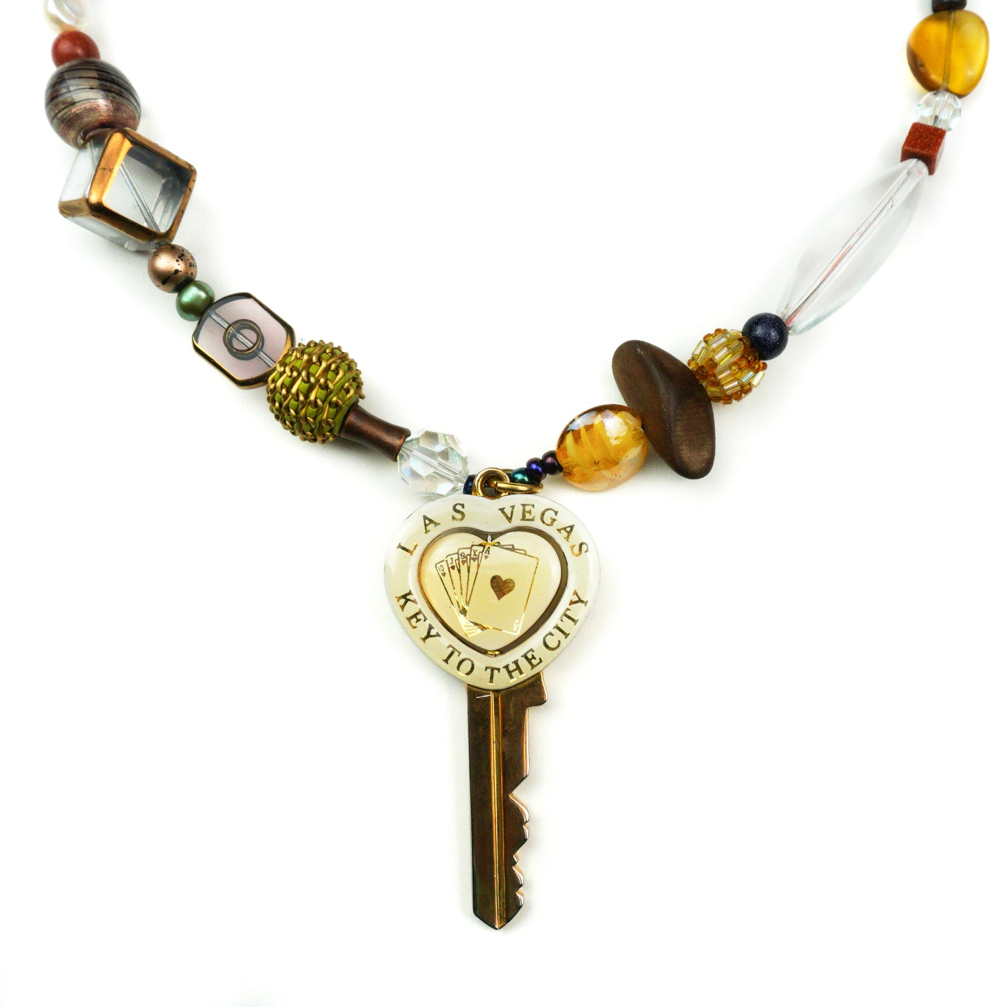 Key to the City 2 Keychain Necklace