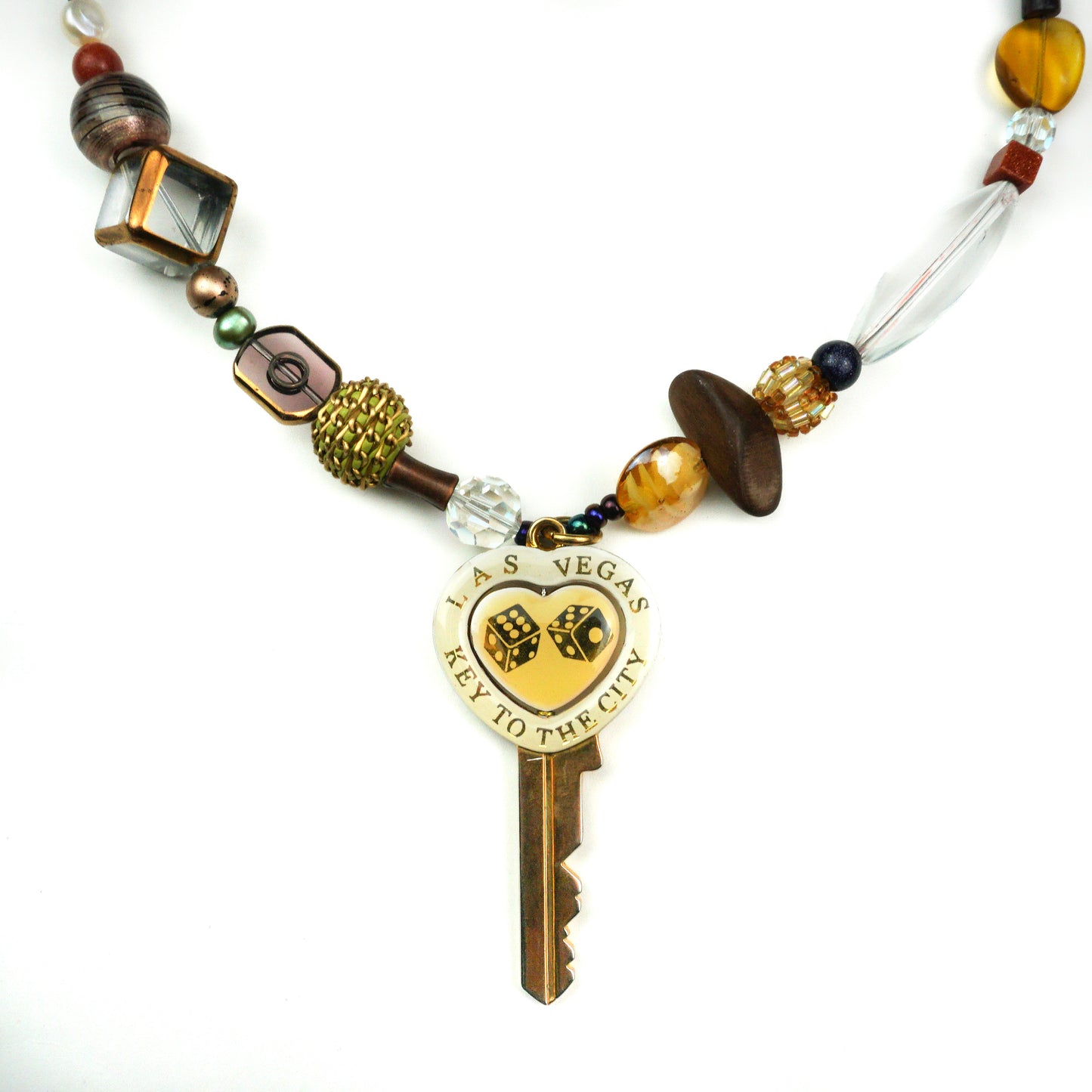 Key to the City 2 Keychain Necklace