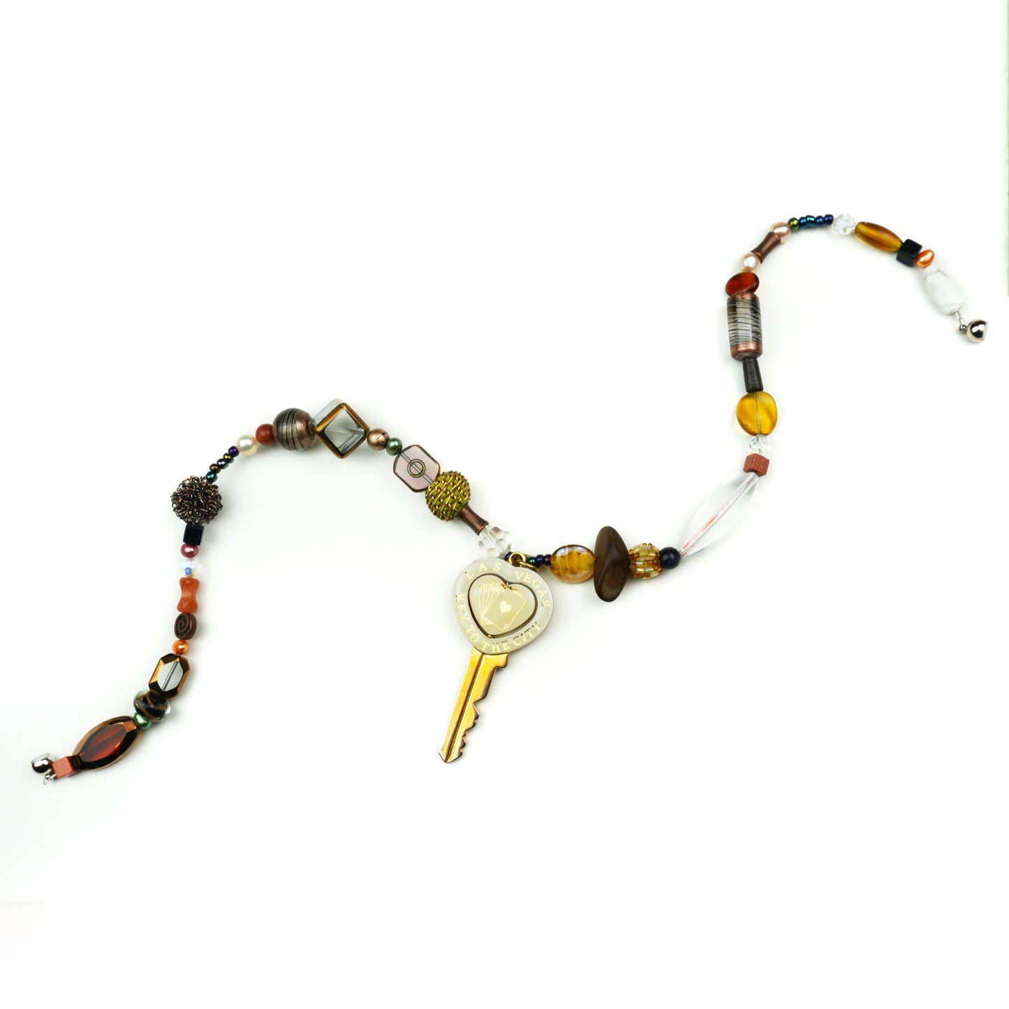 Key to the City 2 Keychain Necklace