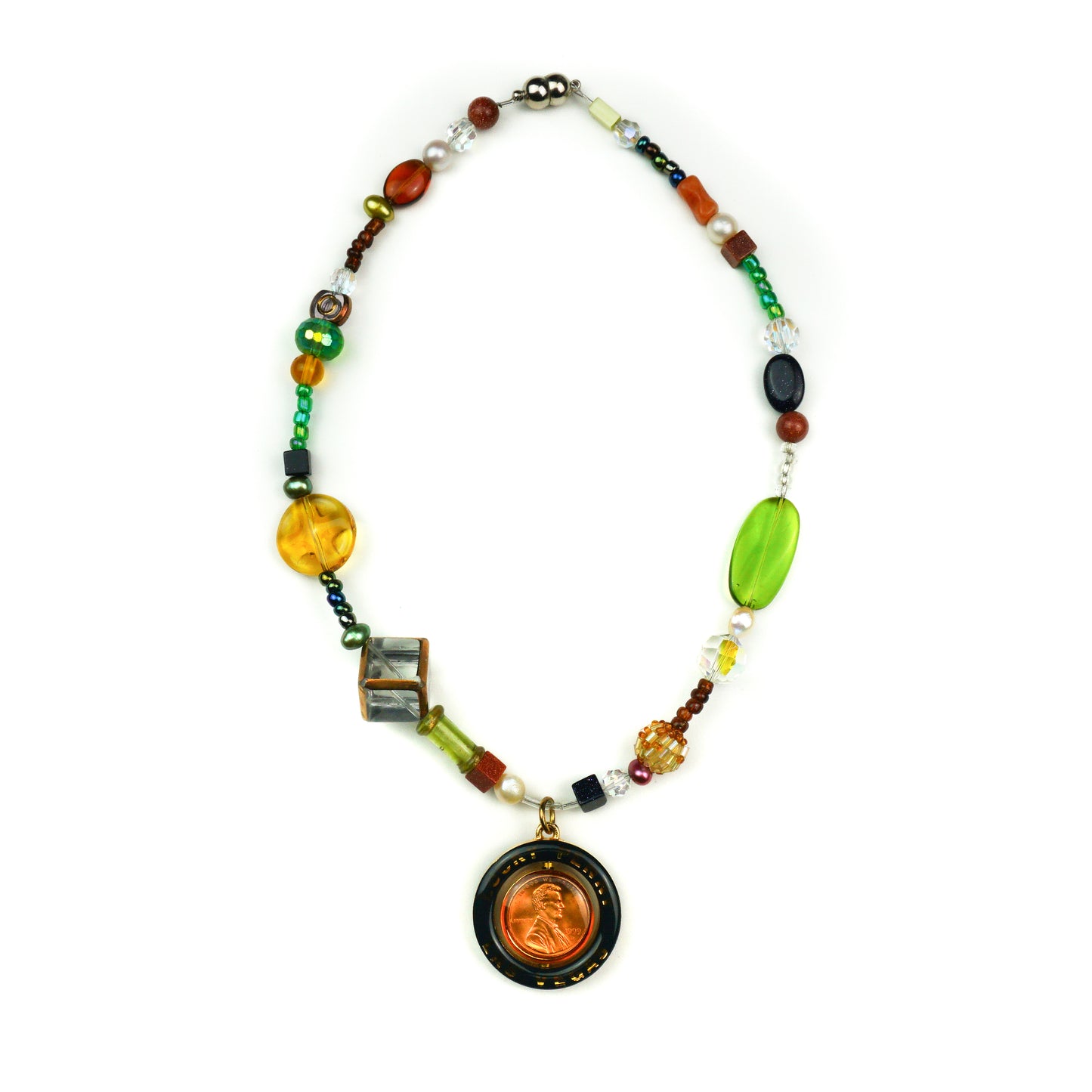 Lucky Penny Keychain Necklace