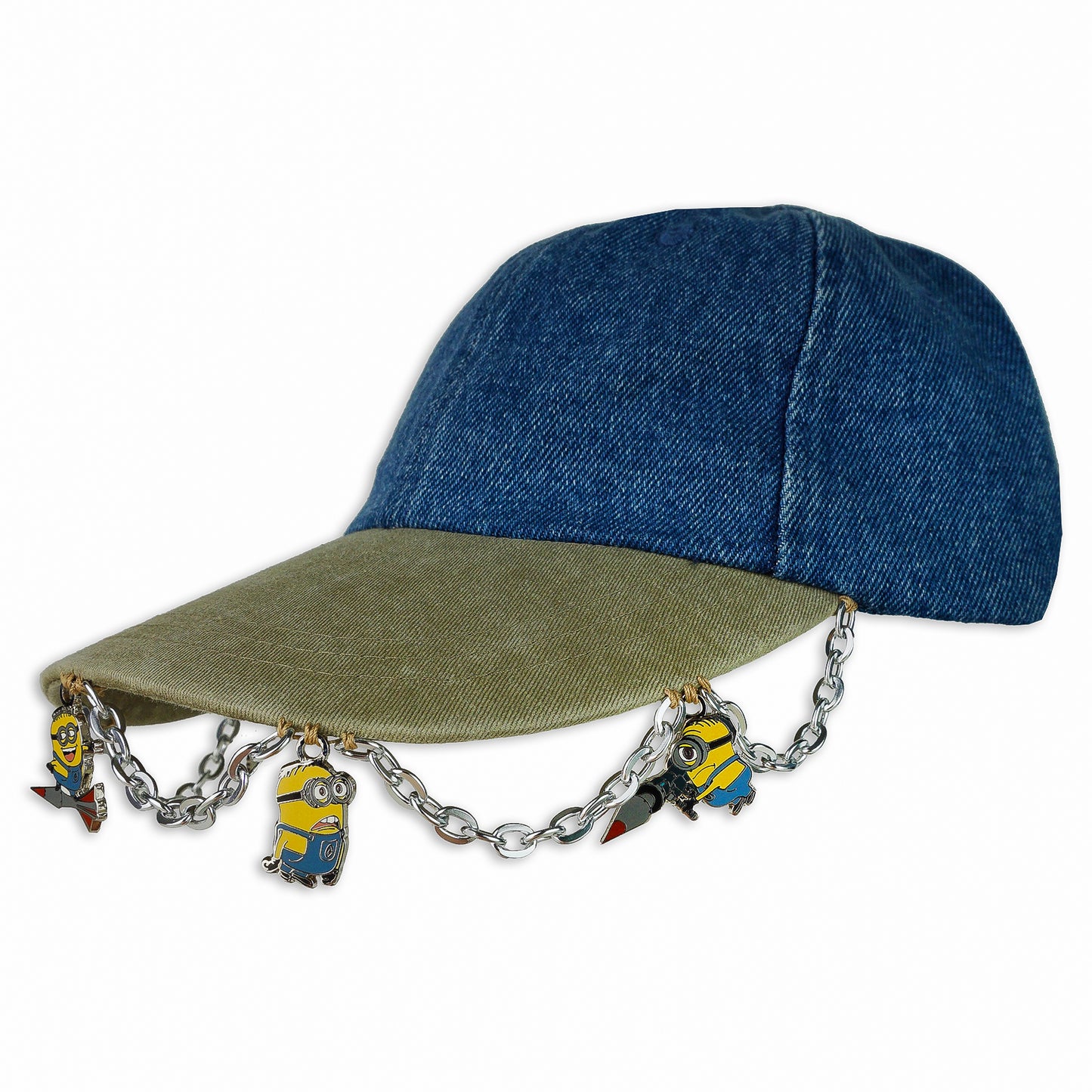 Denim Minion Charm Hat