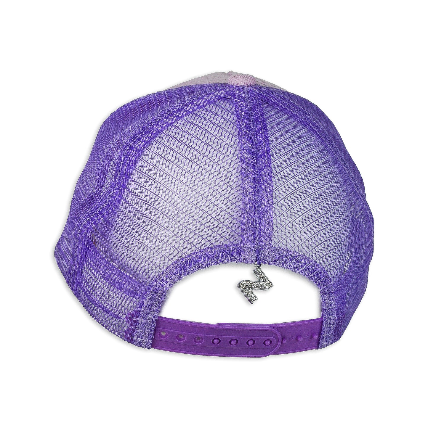 Striped Butterfly Charm Hat