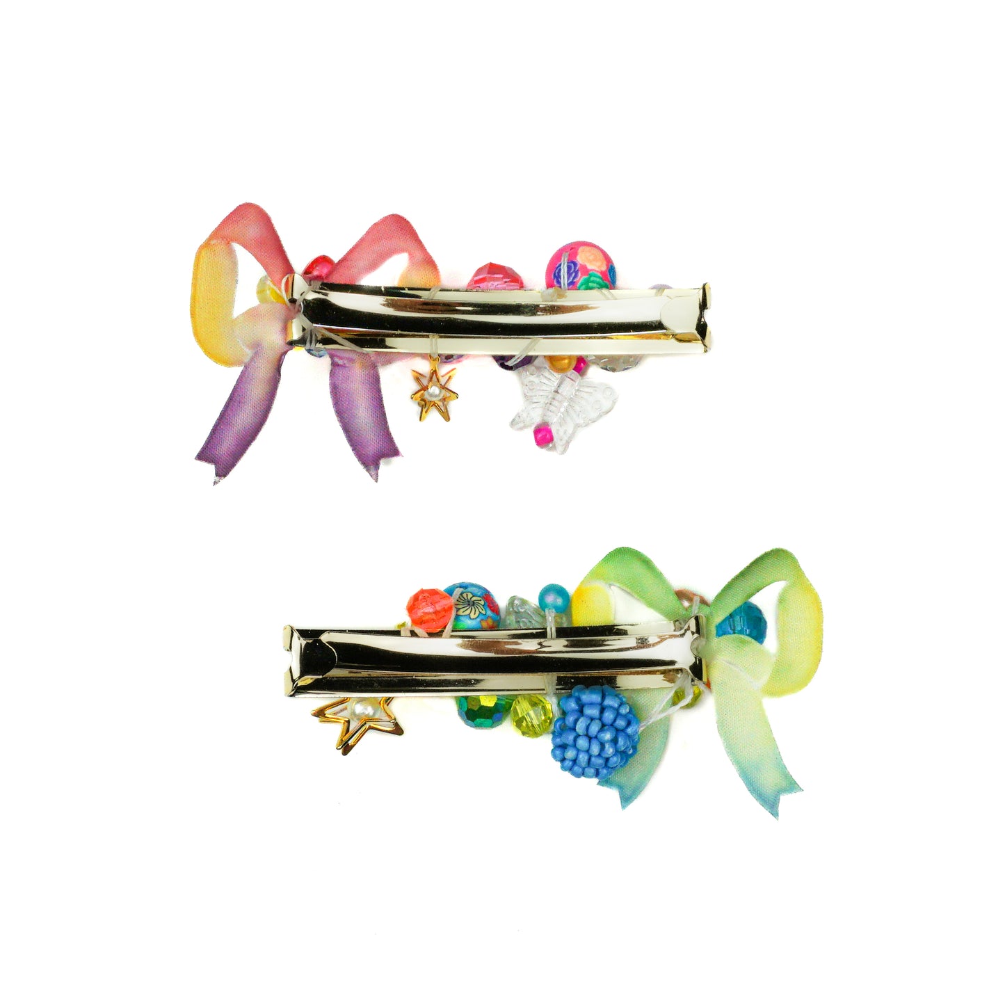 Bow Barrette Set