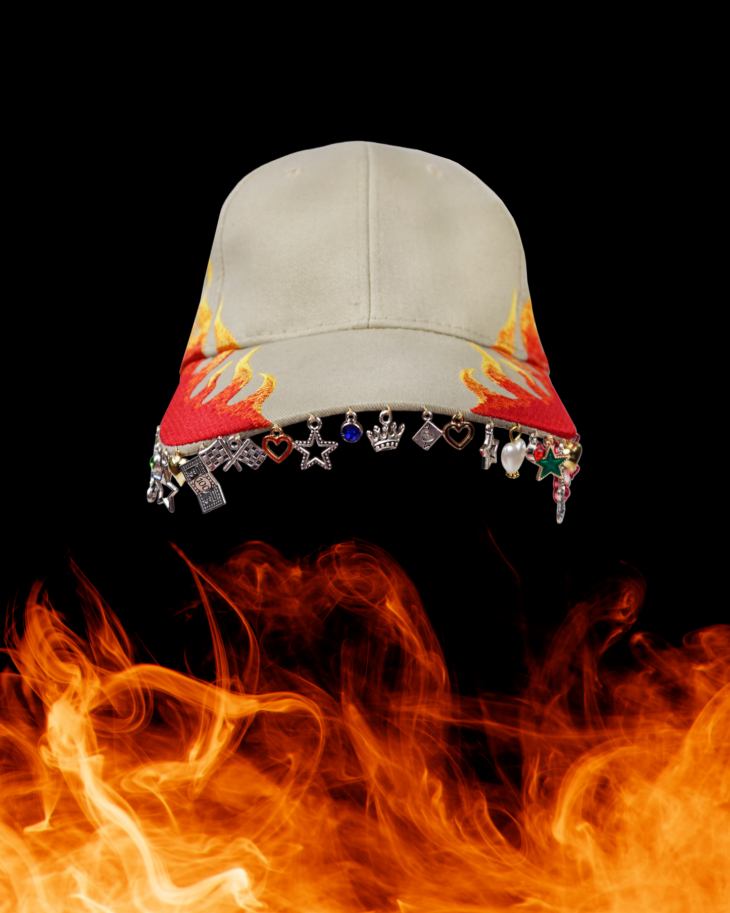 World on Fire Charm Hat