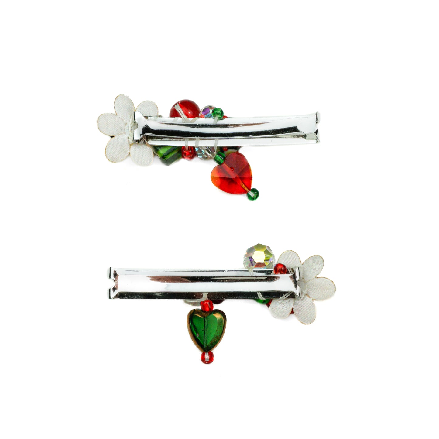 Ladybug Barrette Set