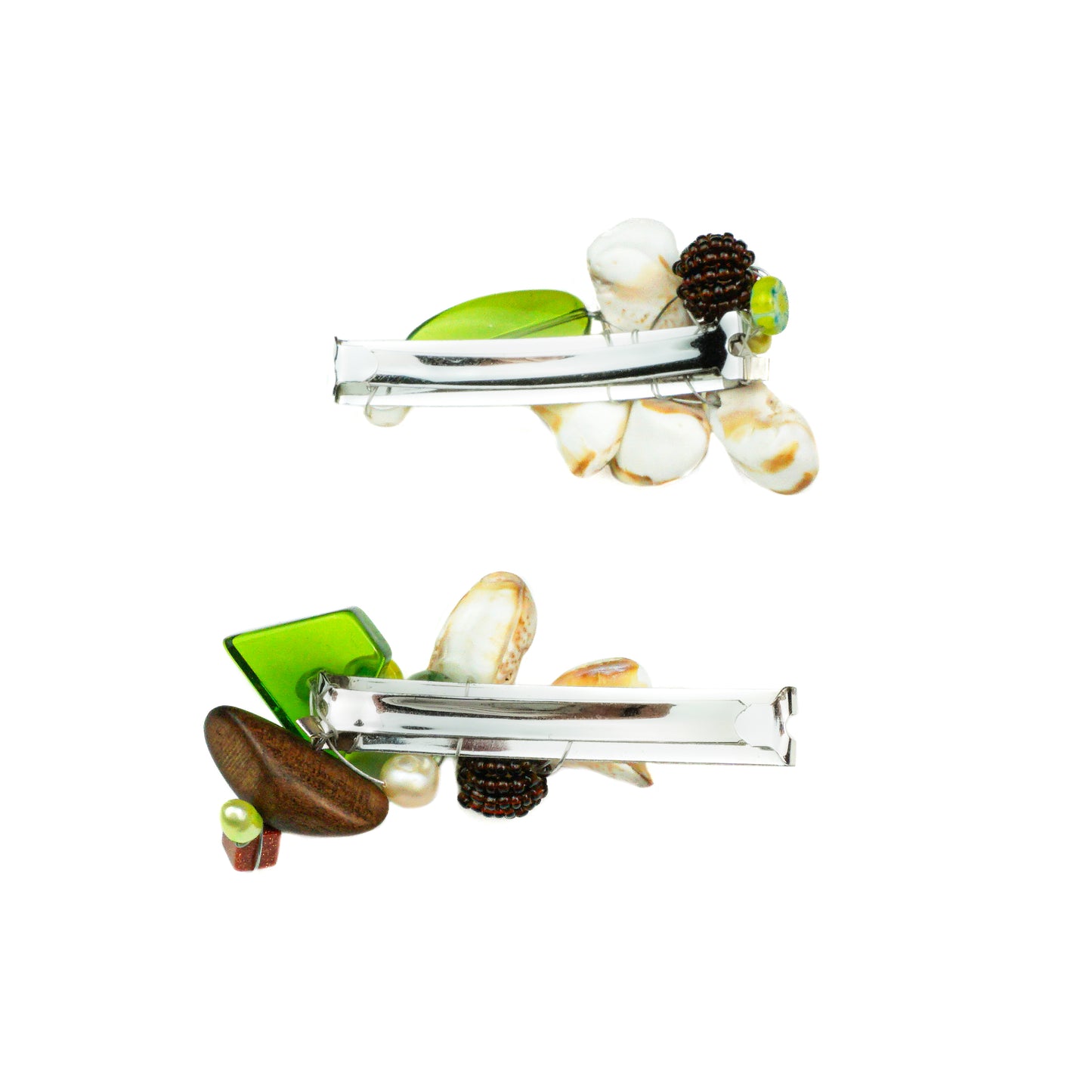 Seashell Barrette Set