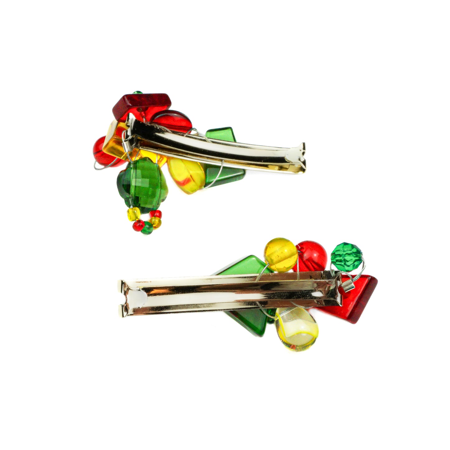 Stoplight Barrette Set