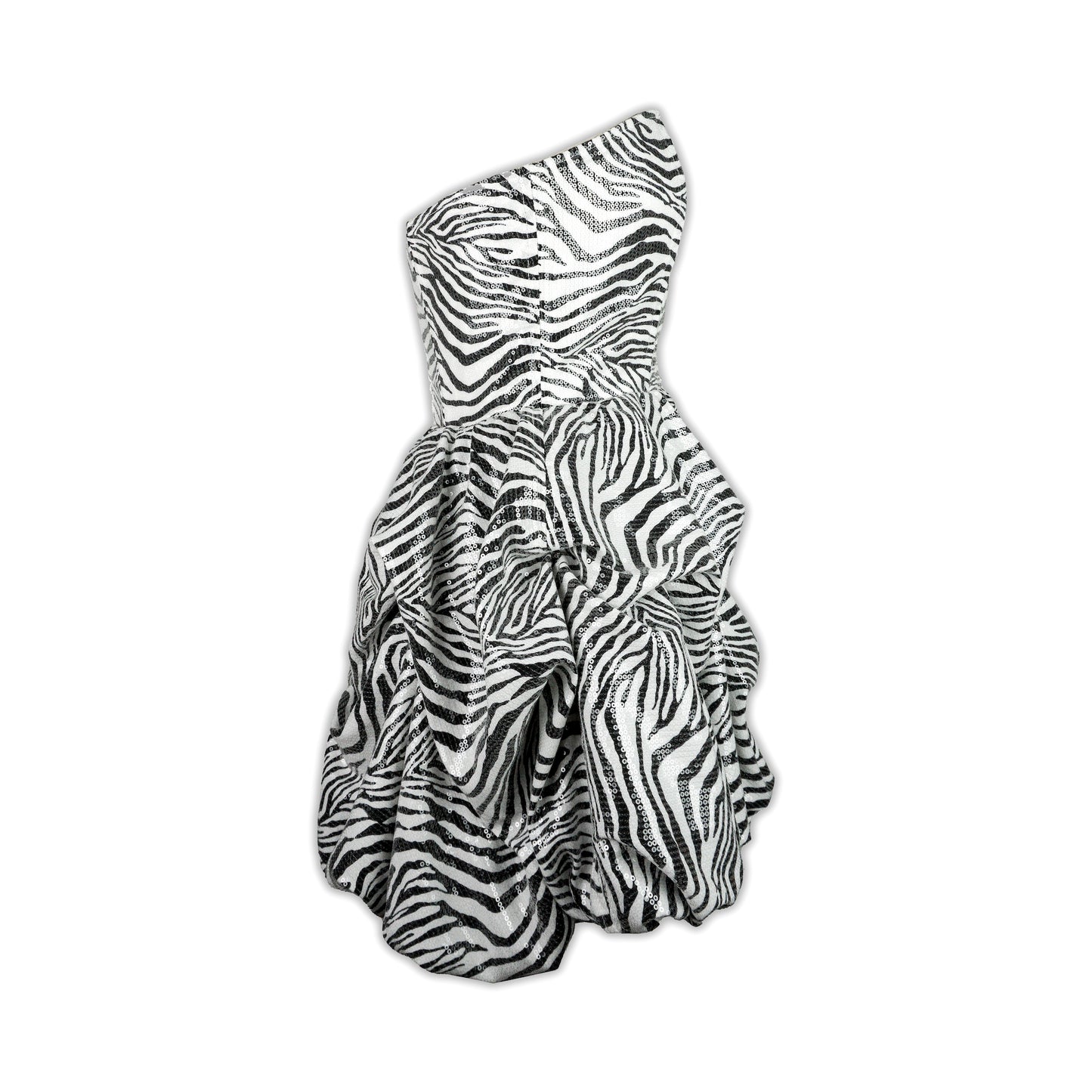 Zebra Sequin Dress
